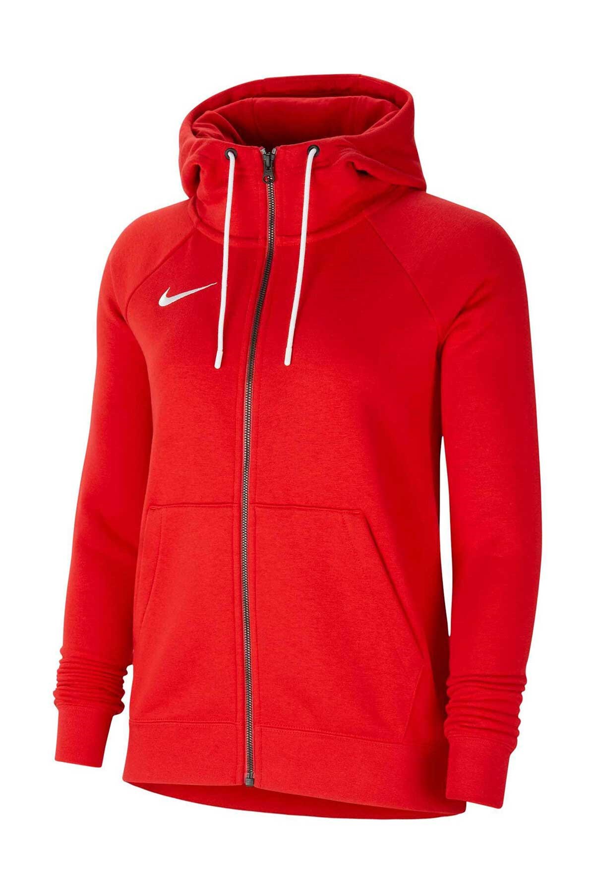 Nike Nike Dry Park 20 Kadın Sweatshirt CW6955-657 Kırmızı